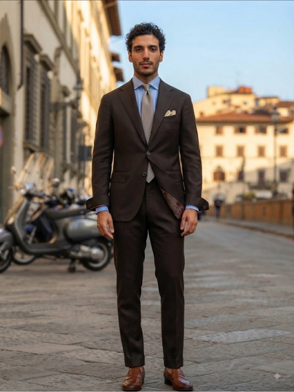 Vintage Made in Italy Black Suit Blazer & Pants